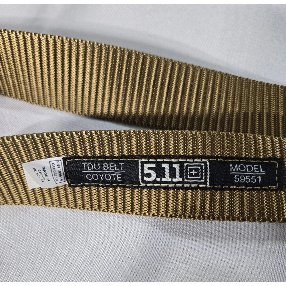5.11 Tactical Series 1.5 Trainer Belt Coyote Tan Size XL (40-42